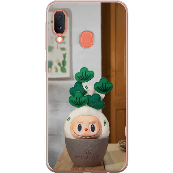 Samsung Galaxy A20e Läpinäkyvä kuori SUURUSTEN Tuittupuut