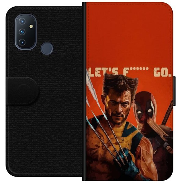 OnePlus Nord N100 Tegnebogsetui Deadpool & Wolverine