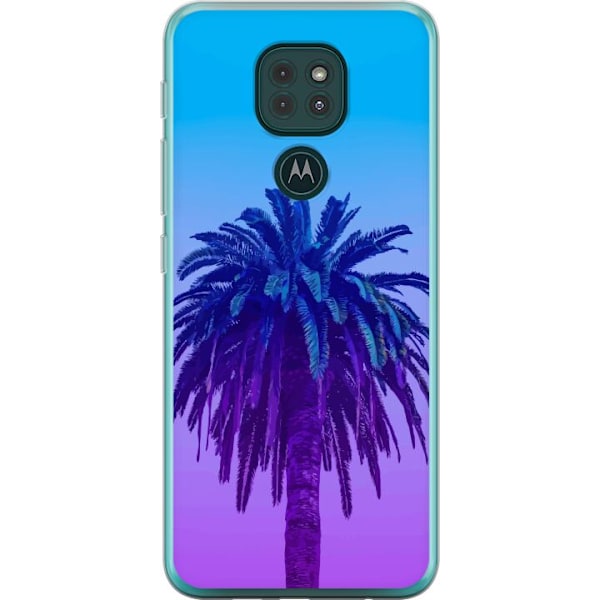 Motorola Moto G9 Play Gjennomsiktig deksel Palm