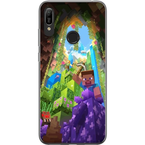 Huawei Y6 (2019) Gjennomsiktig deksel Minecraft