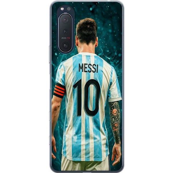 Sony Xperia 5 II Gennemsigtig cover Messi