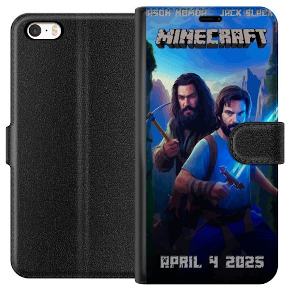 Apple iPhone 5 Plånboksfodral A Minecraft Movie