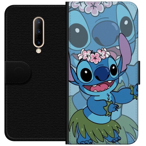OnePlus 7 Pro Lommeboketui Stitch under stjernene - Magisk Ani