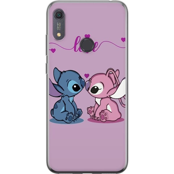 Huawei Y6s (2019) Läpinäkyvä kuori Lilo & Stitch – Angel