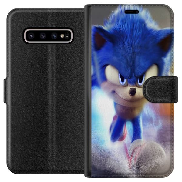Kompatibelt Lommeboketui til Samsung Galaxy S10+ Sonic