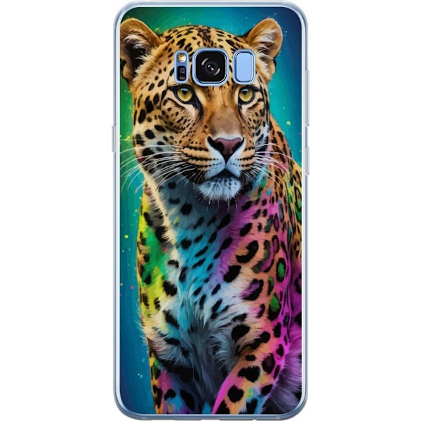 Samsung Galaxy S8+ Genomskinligt Skal Leopard