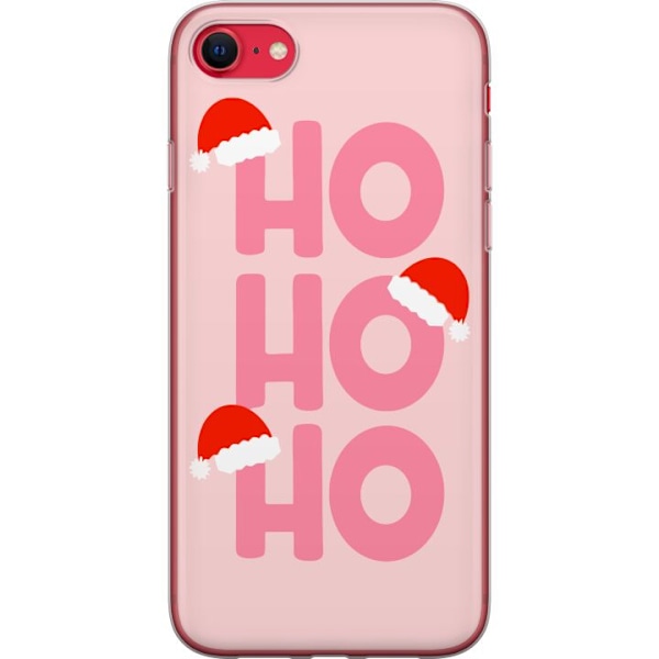 Apple iPhone 8 Läpinäkyvä kuori Ho Ho Ho - Hyvää joulua