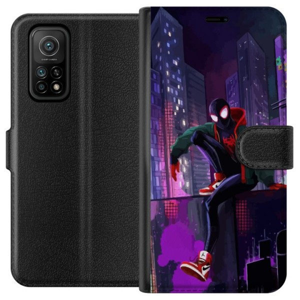 Xiaomi Mi 10T 5G Lompakkokotelo Fortnite - Spider-Man