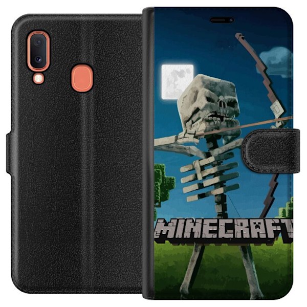 Samsung Galaxy A20e Lompakkokotelo A Minecraft Movie