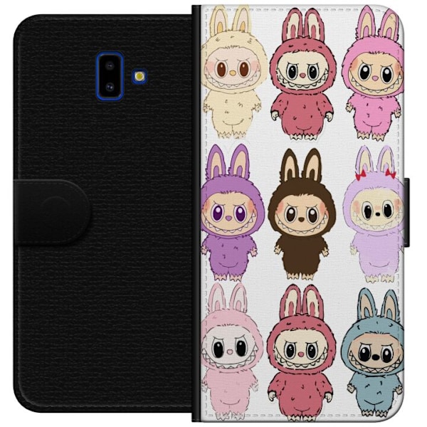 Samsung Galaxy J6+ Plånboksfodral Labubu Pink Monster – Pop
