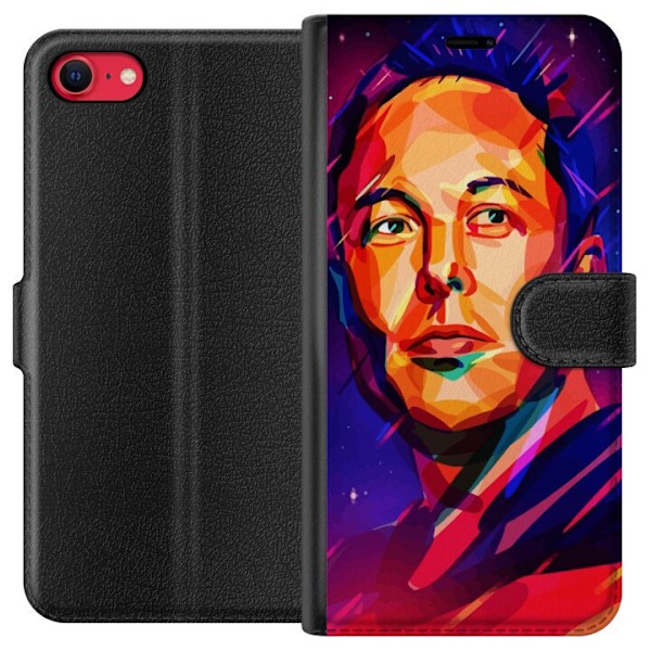 Apple iPhone 16e Plånboksfodral Elon Musk | Plånboksfodral | Fyndiq