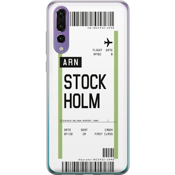 Huawei P20 Pro Gennemsigtig cover Stockholm