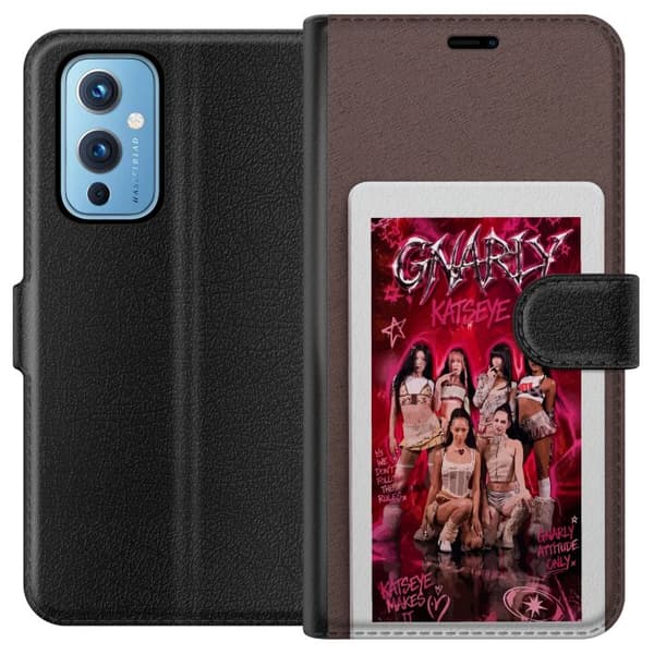 Kompatibelt Plånboksfodral till OnePlus 9 KATSEYE rosa