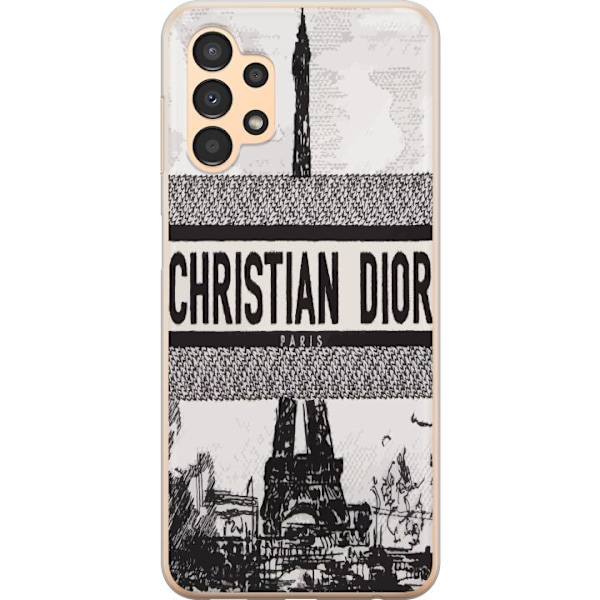 Samsung Galaxy A13 Genomskinligt Skal Christian Dior