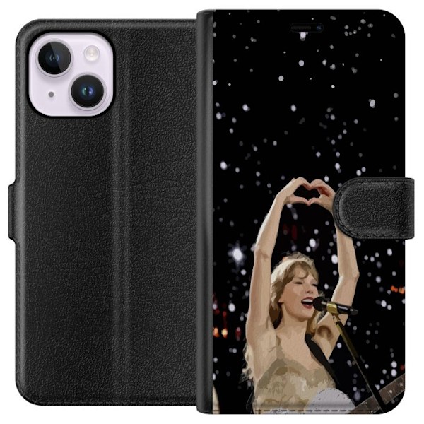 Apple iPhone 15 Plus Lompakkokotelo Taylor Swift