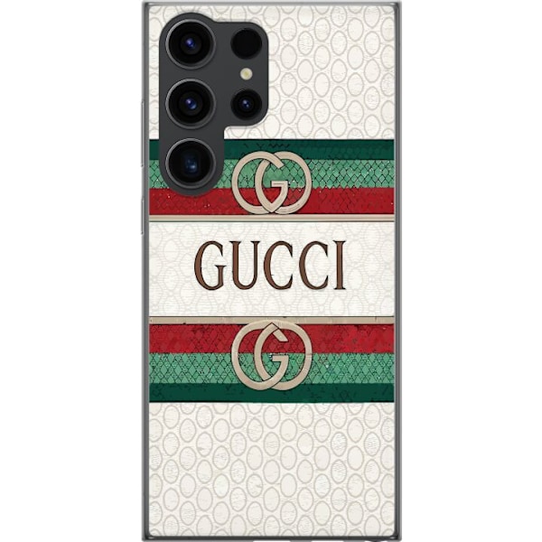 Samsung Galaxy S24 Ultra Gjennomsiktig deksel Gucci