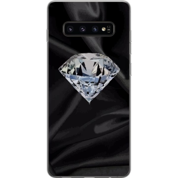 Samsung Galaxy S10 Gjennomsiktig deksel Silke Diamant