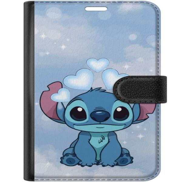 Kompatibel Tegnebogsetui til Apple iPhone Duo Stitch Hoppende Glæde - Sjovt Design til Gave
