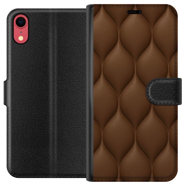 Apple iPhone XR Lompakkokotelo Kaakaoskaalat