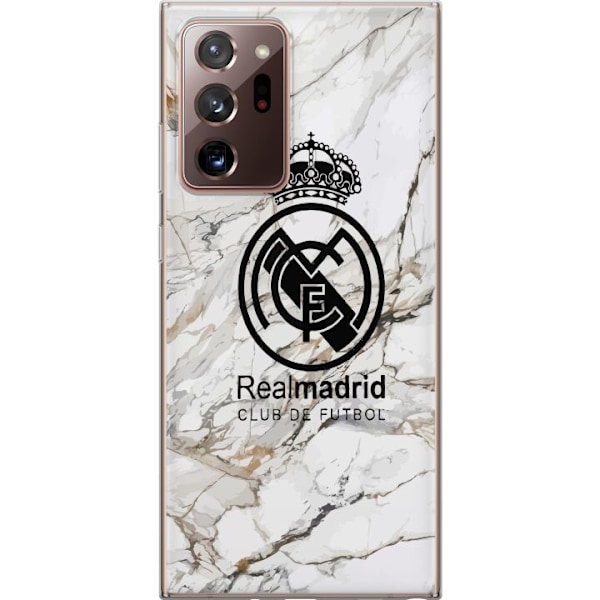 Samsung Galaxy Note20 Ultra Gennemsigtig cover Real Madrid