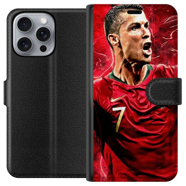 Apple iPhone 16 Pro Max Lompakkokotelo Ronaldo