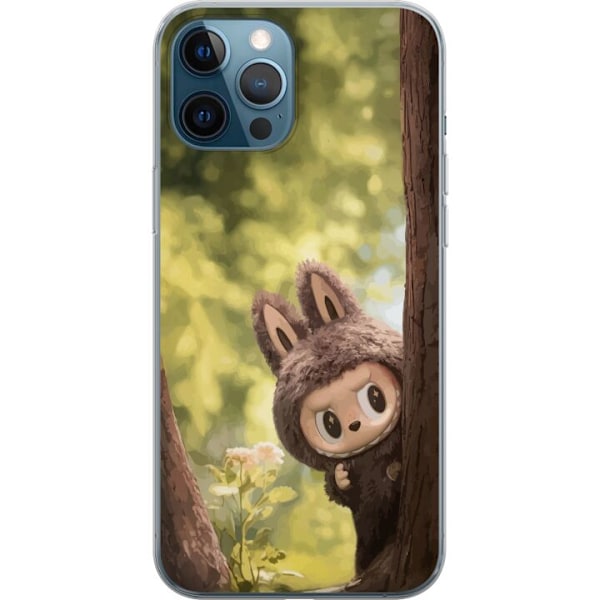 Apple iPhone 12 Pro Läpinäkyvä kuori Labubu Graffiti Vibes