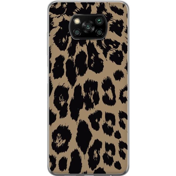 Kompatibelt Mobilskal till Xiaomi Poco X3 NFC Leopard