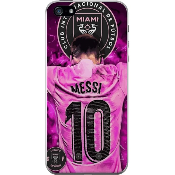 Apple iPhone 5 Gennemsigtig cover Messi