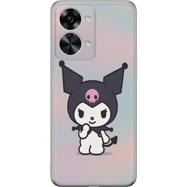 OnePlus Nord 2T Genomskinligt Skal Kawaii Sanrio Kuromi