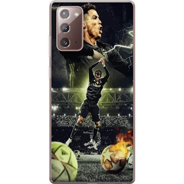 Samsung Galaxy Note20 Genomskinligt Skal Ronaldo