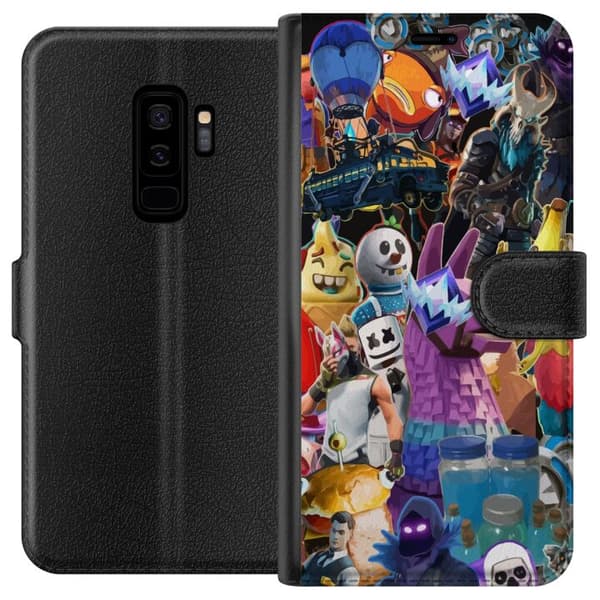 Kompatibel Tegnebogsetui til Samsung Galaxy S9+ Fortnite