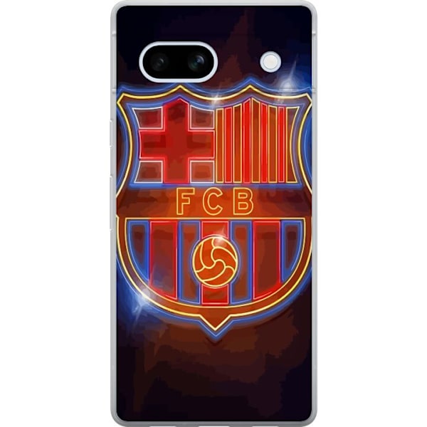 Google Pixel 7a Genomskinligt Skal FC Barcelona