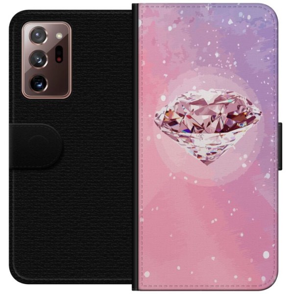 Samsung Galaxy Note20 Ultra Plånboksfodral Glitter Diamant