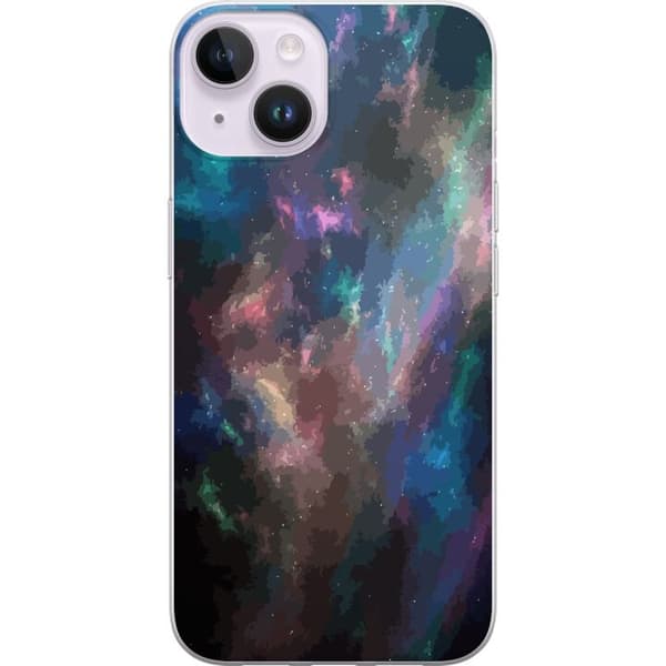 Kompatibelt Mobildeksel til Apple iPhone 14 Galakse Marmor