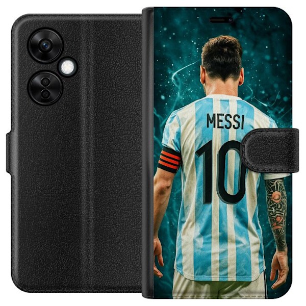 OnePlus Nord CE3 Tegnebogsetui Messi