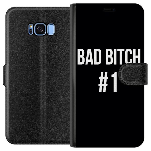 Samsung Galaxy S8 Plånboksfodral Bad Bitch #1