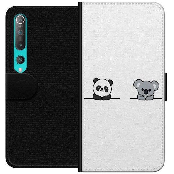 Xiaomi Mi 10 5G Lompakkokotelo Panda Koala