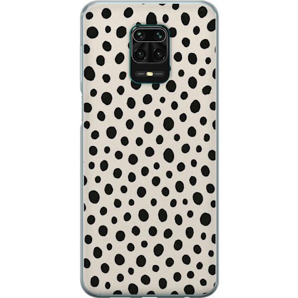 Xiaomi Redmi Note 9 Pro Läpinäkyvä kuori Dot Dance