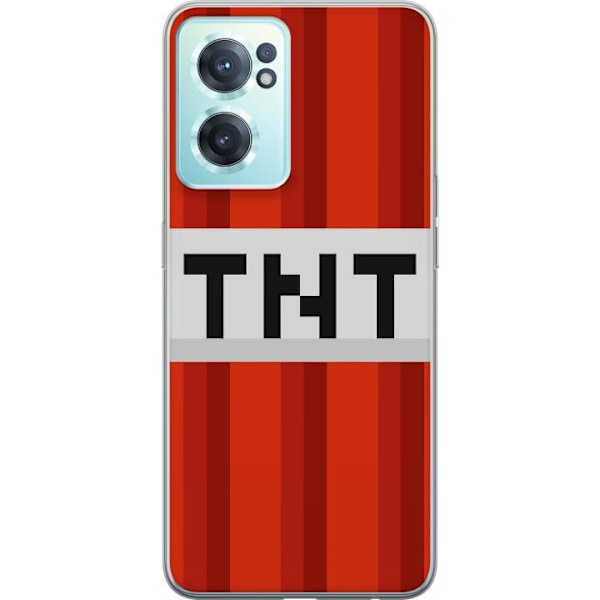 OnePlus Nord CE 2 5G Genomskinligt Skal Minecraft TNT