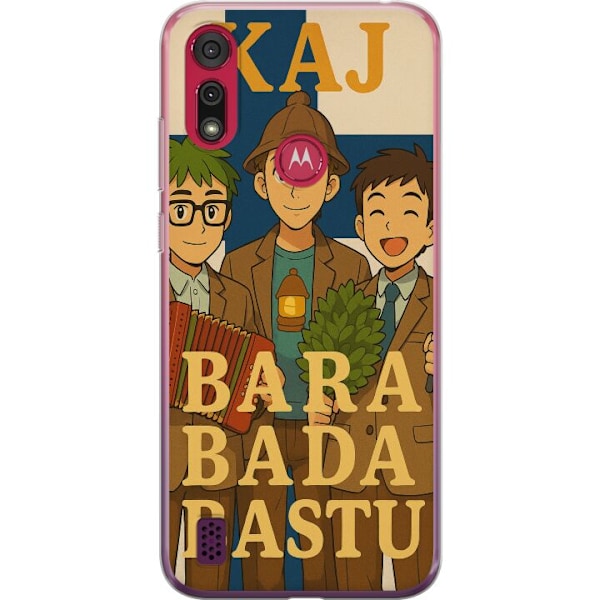 Motorola Moto E6s (2020) Genomskinligt Skal Bara bada bastu KA