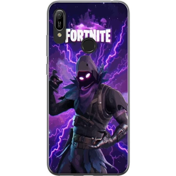 Huawei Y6 (2019) Gennemsigtig cover Fortnite Raven
