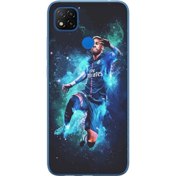 Xiaomi Redmi 9C NFC Läpinäkyvä kuori Neymar