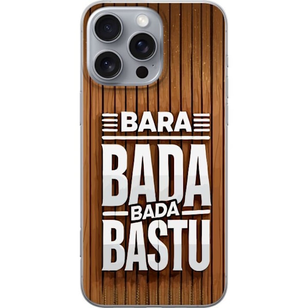 Apple iPhone 16 Pro Max Läpinäkyvä kuori KAJ