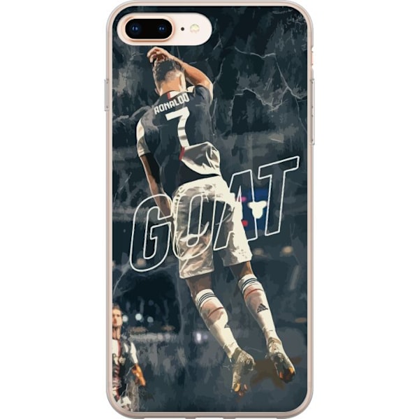 Apple iPhone 7 Plus Läpinäkyvä kuori Cristiano Ronaldo
