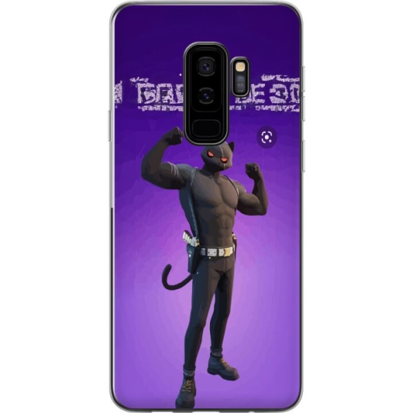 Samsung Galaxy S9+ Gennemsigtig cover Fortnite - Meowscles