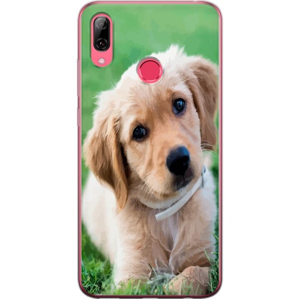 Huawei Y7 (2019) Gjennomsiktig deksel Hund