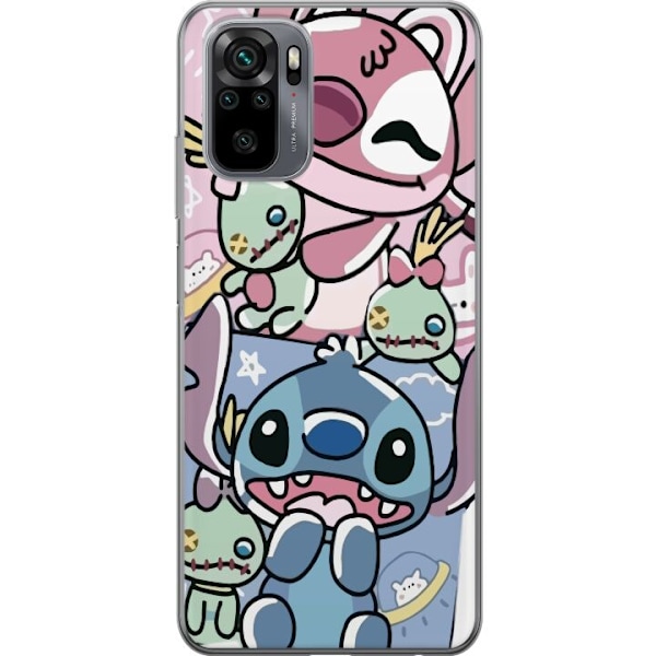 Xiaomi Redmi Note 10S Läpinäkyvä kuori Ommel