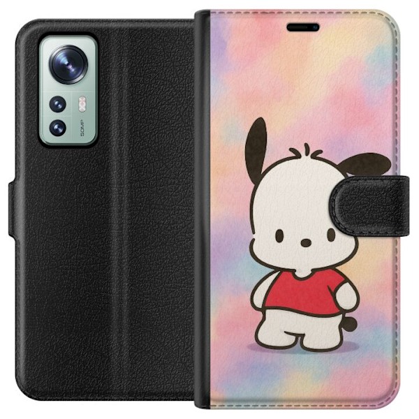 Xiaomi 12 Lompakkokotelo Kawaii Sanrio Pochacco