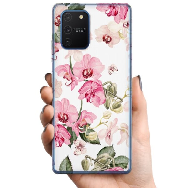 Samsung Galaxy S10 Lite TPU Mobildeksel Blomster