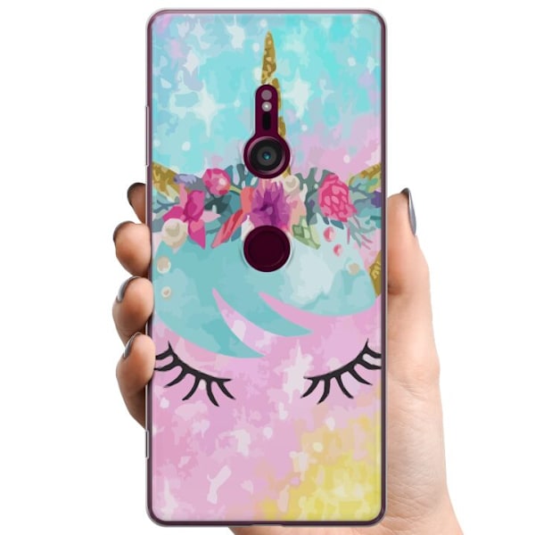 Sony Xperia XZ3 TPU Mobilskal Unicorn Enhörning